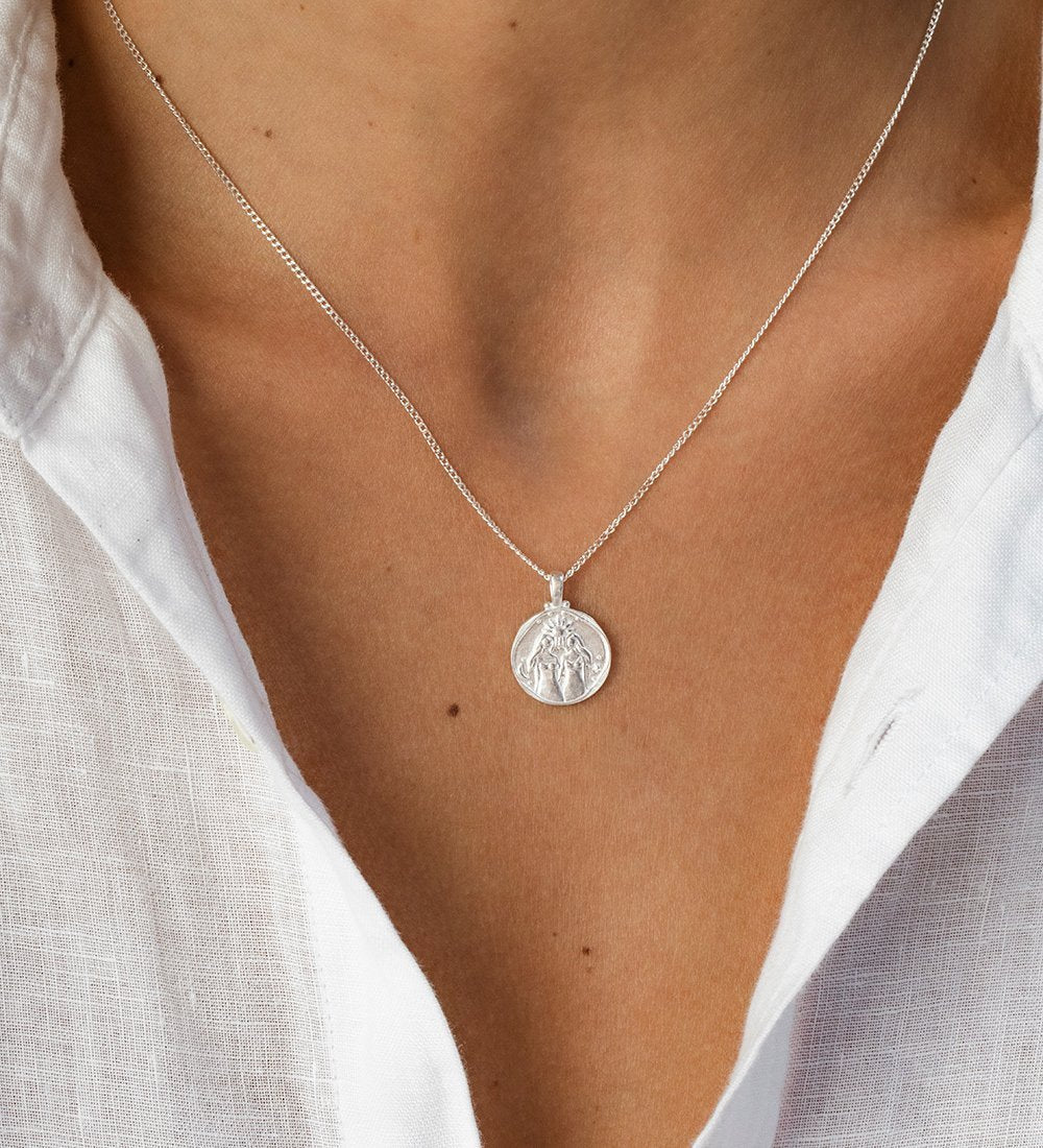 GEMINI ZODIAC (STERLING SILVER) - IMAGE 2