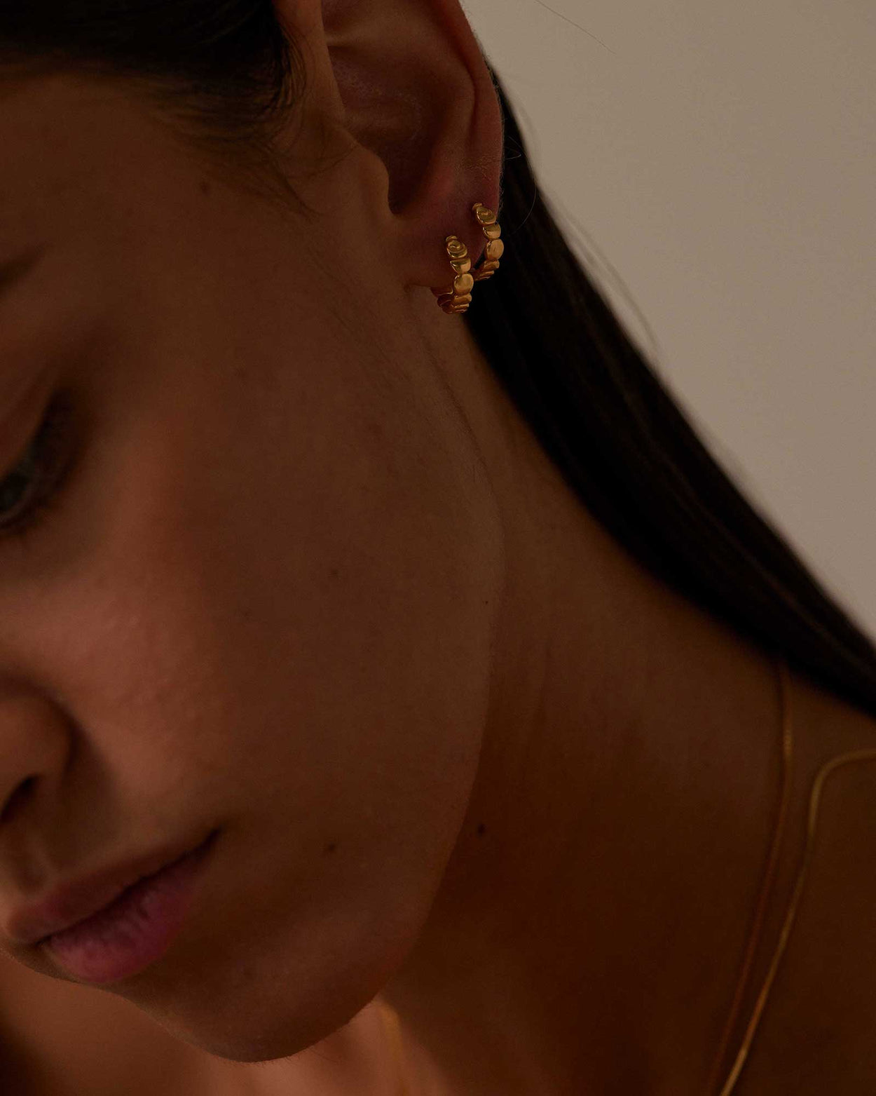 ALCHEMISE HOOPS (18K GOLD PLATED)