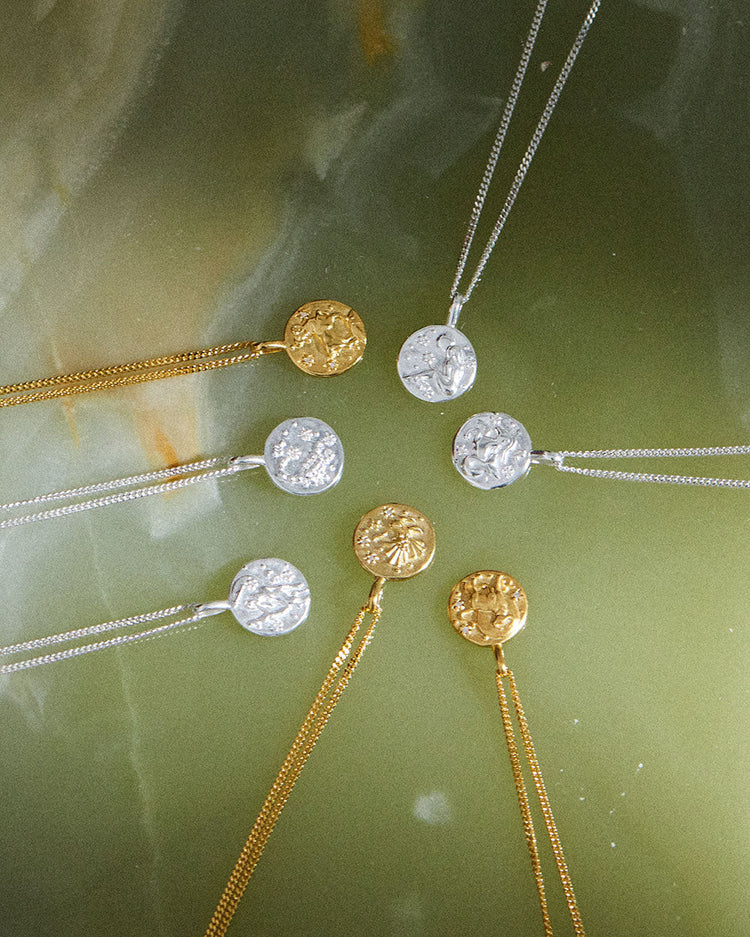 VIRGO PETITE ZODIAC (STERLING SILVER)