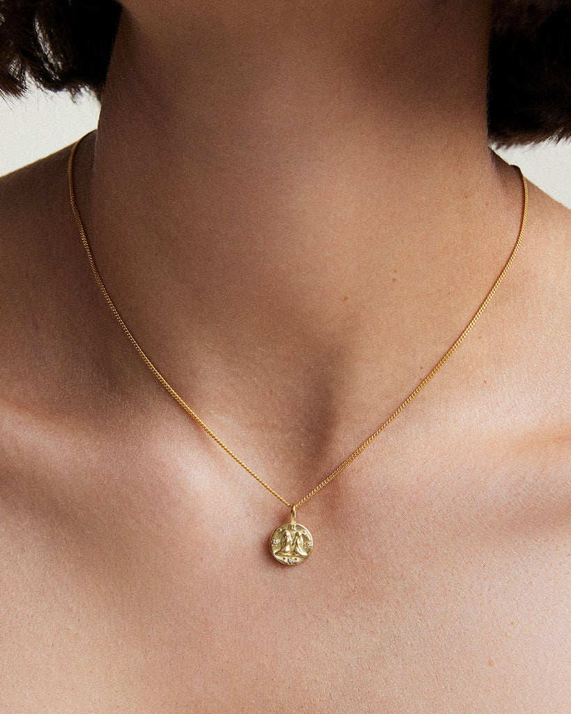 GEMINI PETITE ZODIAC (18K GOLD VERMEIL) – KIRSTIN ASH (United States)