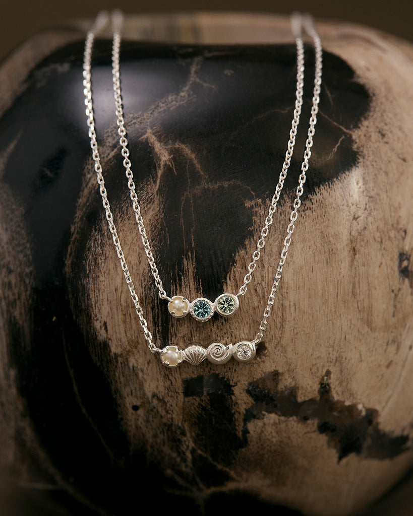 Kirstin Ash◆ボックスチェーンネックレス/シルバー SORBET NECKLACE (STERLING SILVER) – KIRSTIN ASH (United States)
