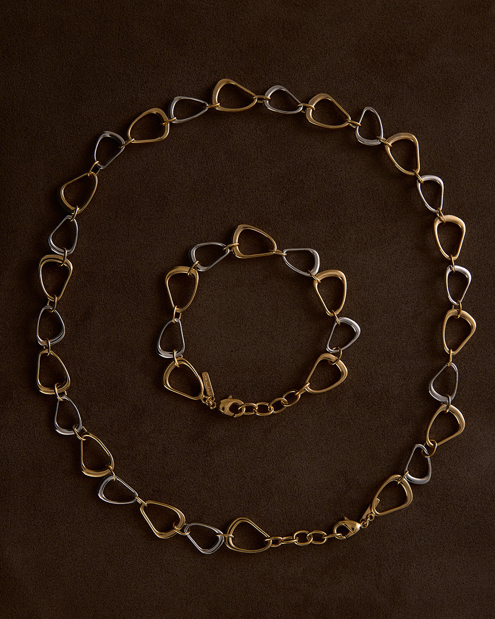 FLUX NECKLACE (MIXED METAL)