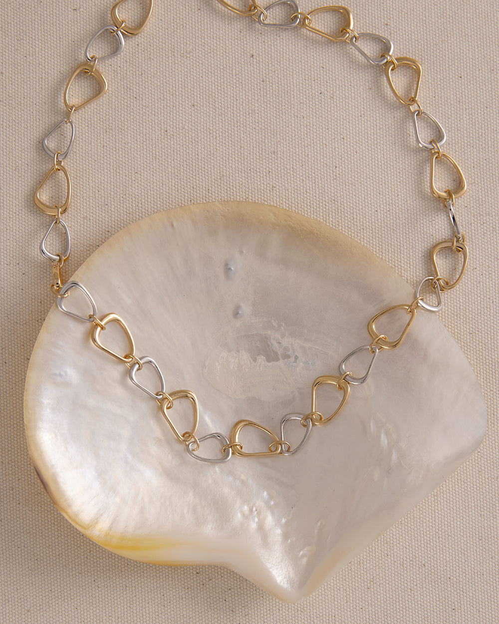 FLUX NECKLACE (MIXED METAL)