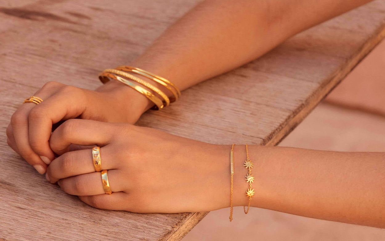 SUN DANCE RING (18K GOLD VERMEIL)