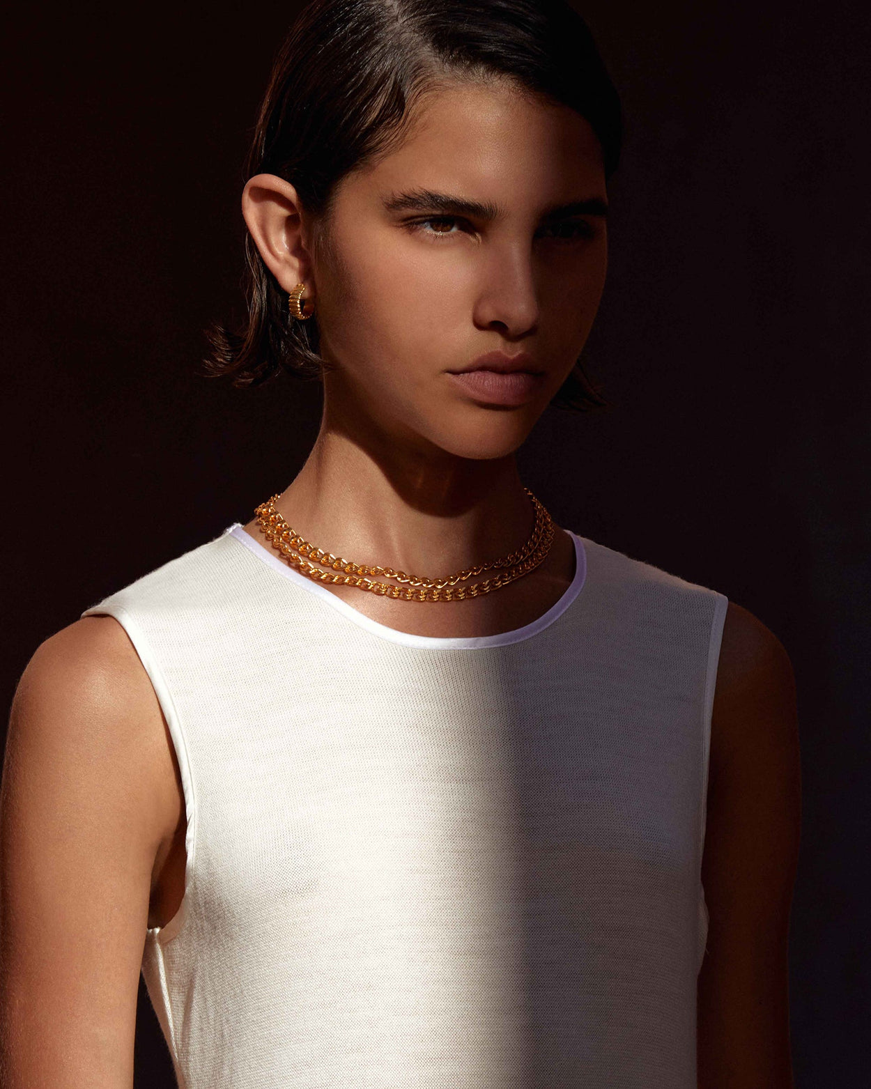 CISCO HOOPS (18K GOLD PLATED)