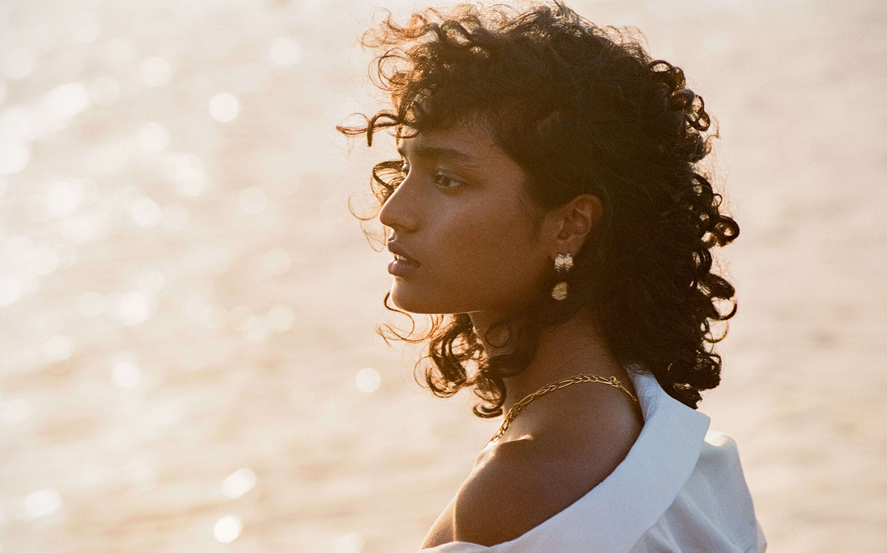 REVER CHAIN NECKLACE (18K GOLD PLATED)