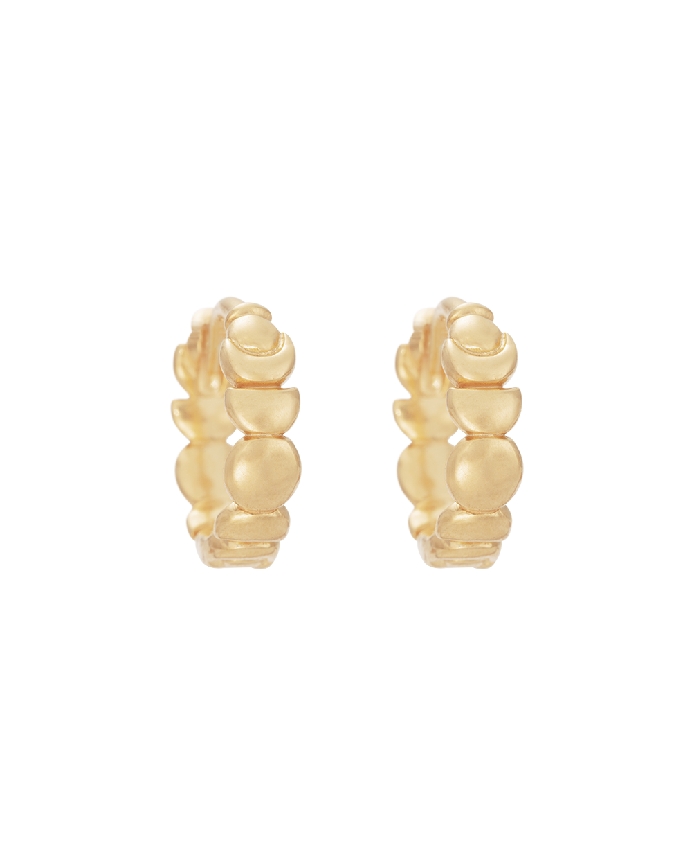 ALCHEMISE HOOPS (18K GOLD PLATED)