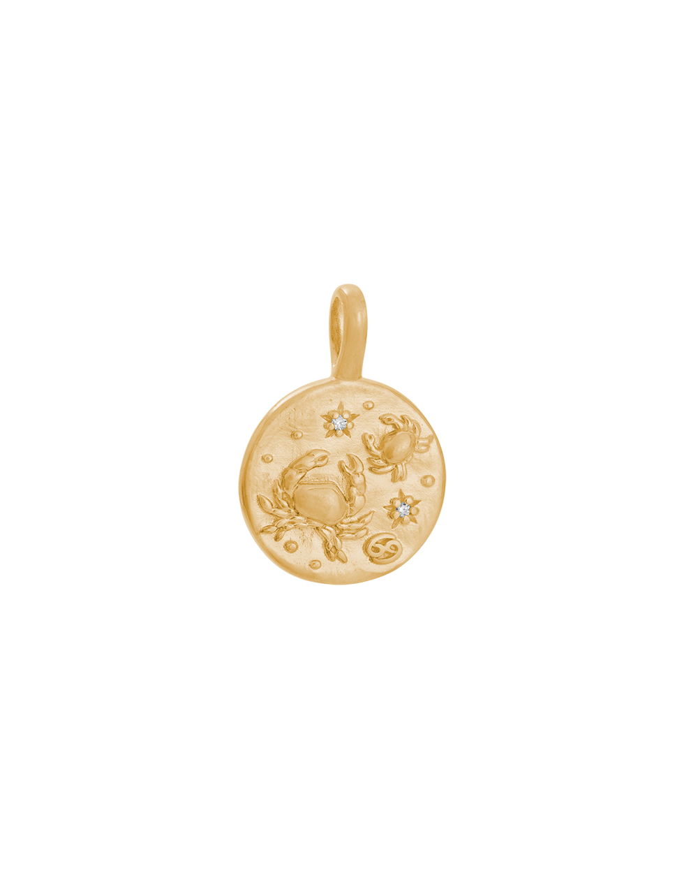 CANCER PETITE ZODIAC (18K GOLD VERMEIL)