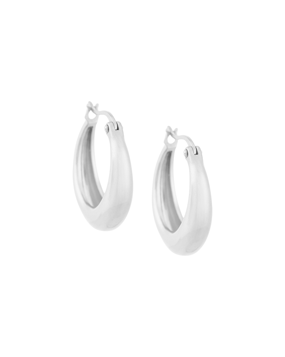 GLOW HOOPS (STERLING SILVER) - IMAGE 1