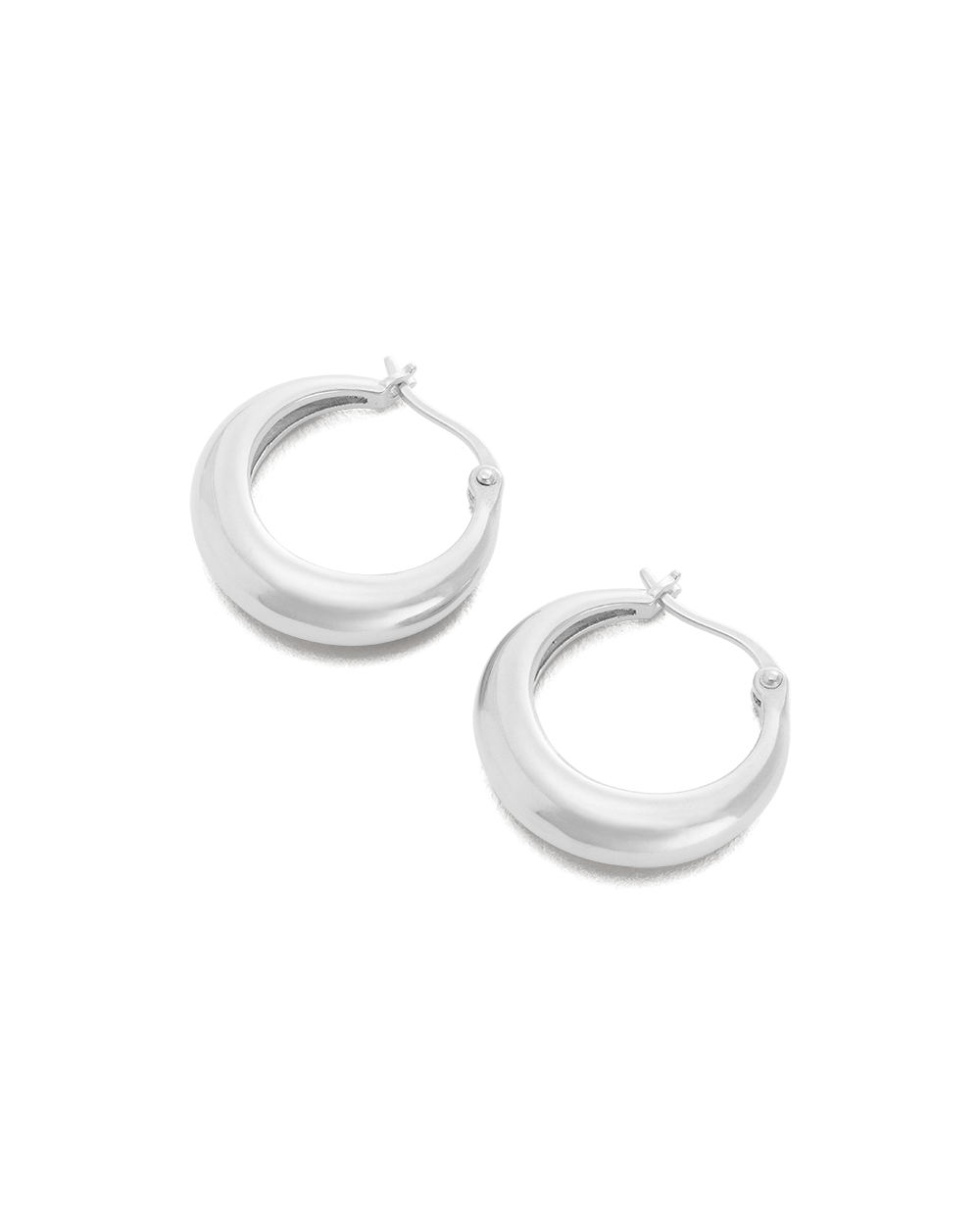 GLOW HOOPS (STERLING SILVER) - IMAGE 4