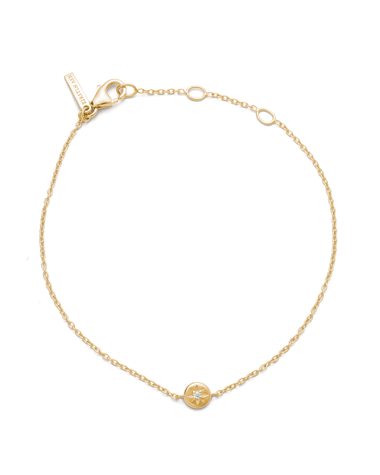 GUIDING STAR BRACELET (18K GOLD VERMEIL)