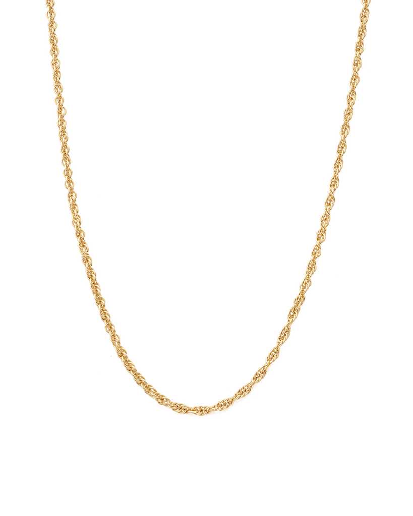FOLD CHAIN NECKLACE (18K GOLD PLATED) – KIRSTIN ASH (New Zealand)