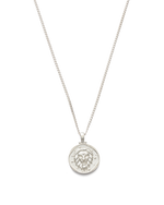 LEO ZODIAC NECKLACE (STERLING SILVER) - IMAGE 1