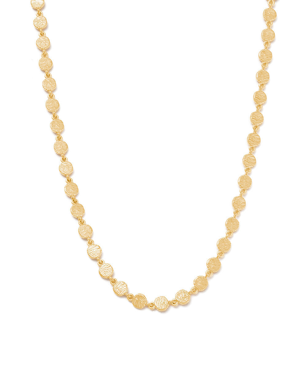 REFLECTION CHAIN NECKLACE (18K GOLD PLATED)
