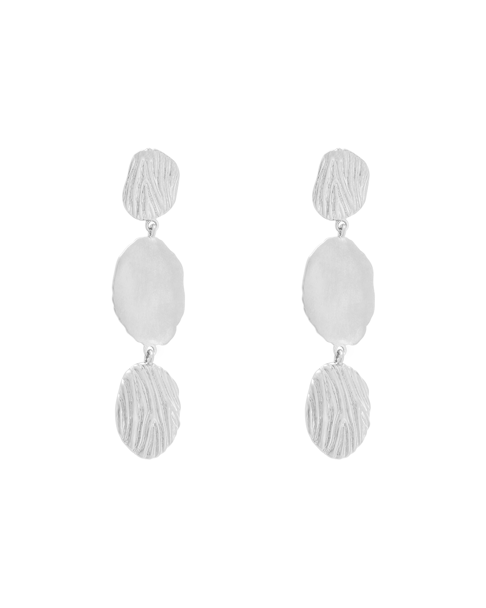 REFLECTION EARRINGS (STERLING SILVER)