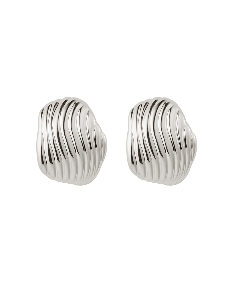 RISE OVERSIZED STUDS (STERLING SILVER)