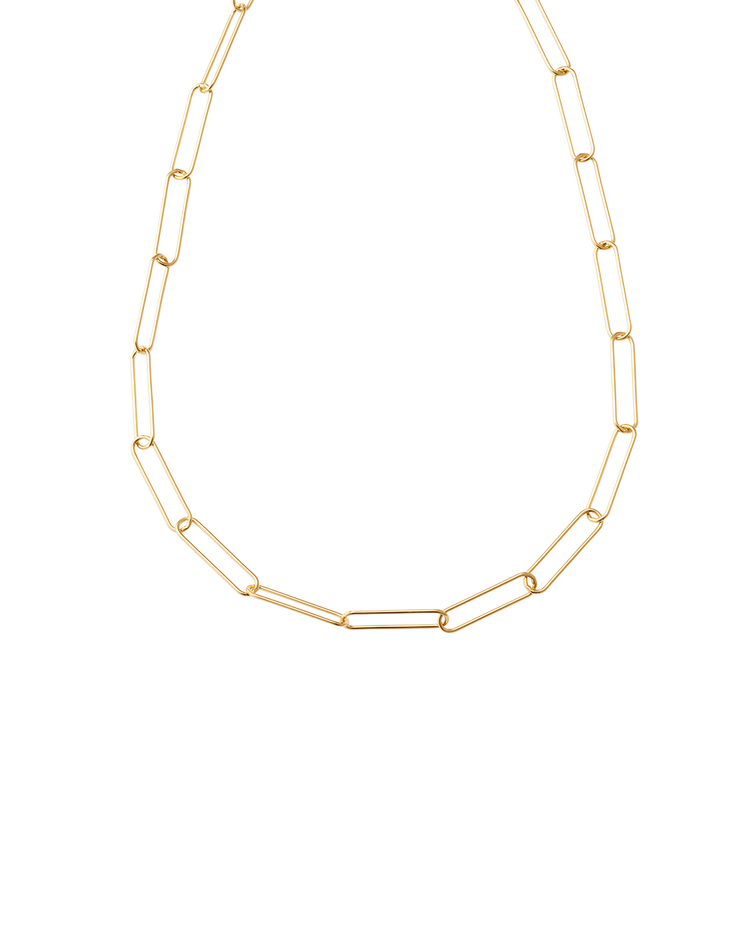 ROAM CHAIN NECKLACE (18K GOLD PLATED)