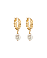 VACATION HOOPS (18K GOLD PLATED)
