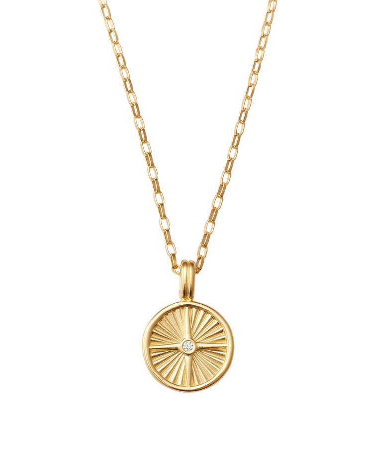 WANDER COIN NECKLACE (18K GOLD VERMEIL)