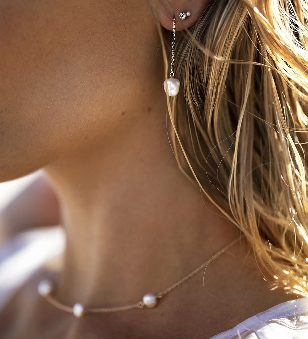 FIRST LIGHT STUDS (9K GOLD) IMAGE 3