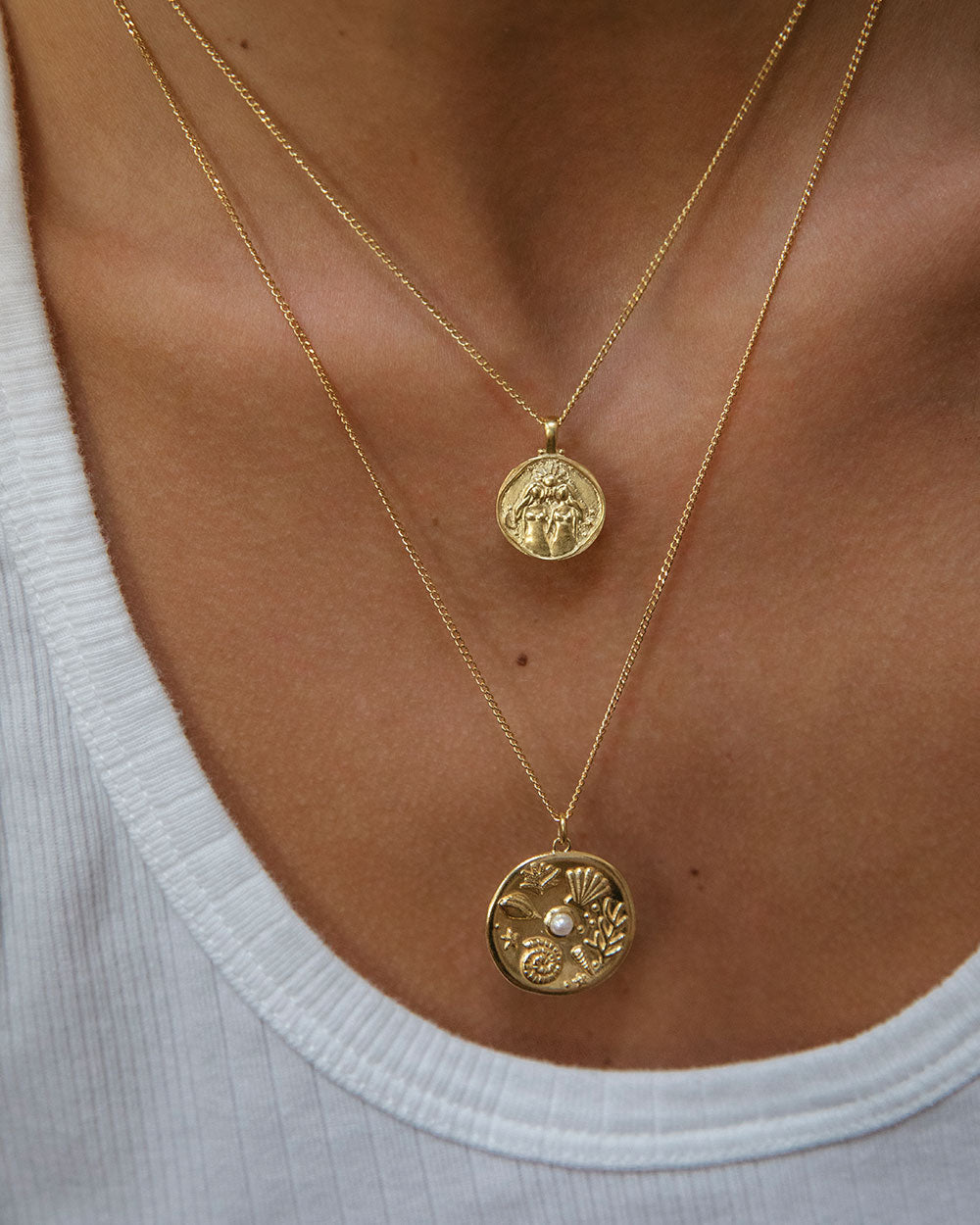 ZODIAC NECKLACE (18K GOLD VERMEIL) IMAGE 3