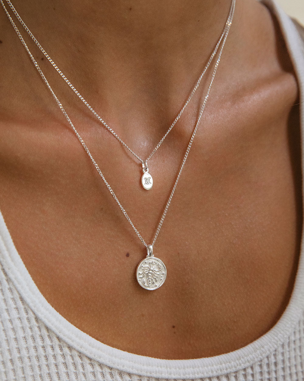 ZODIAC NECKLACE (STERLING SILVER) IMAGE 3