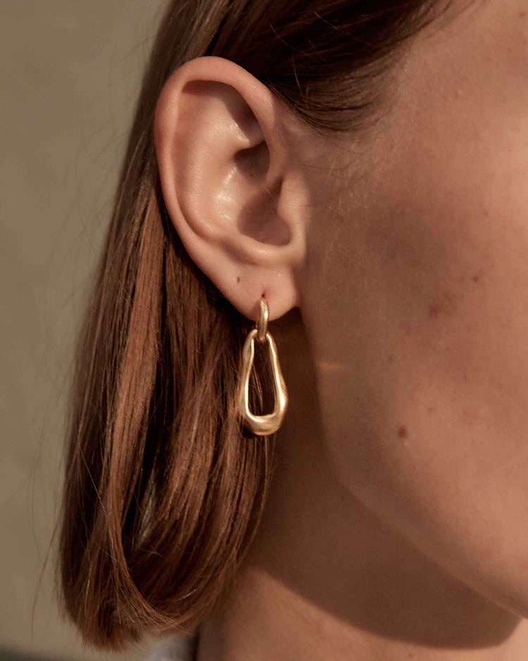 SHIFT EARRINGS (18K GOLD PLATED)