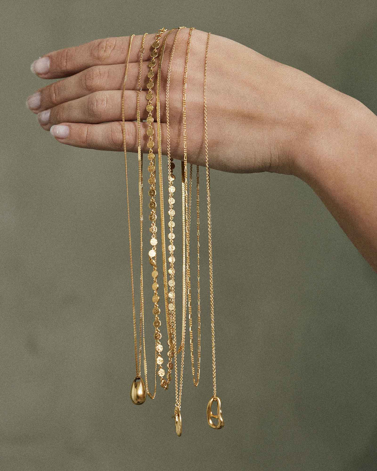 TRESOR CHAIN NECKLACE (18K GOLD PLATED) – KIRSTIN ASH (United States)