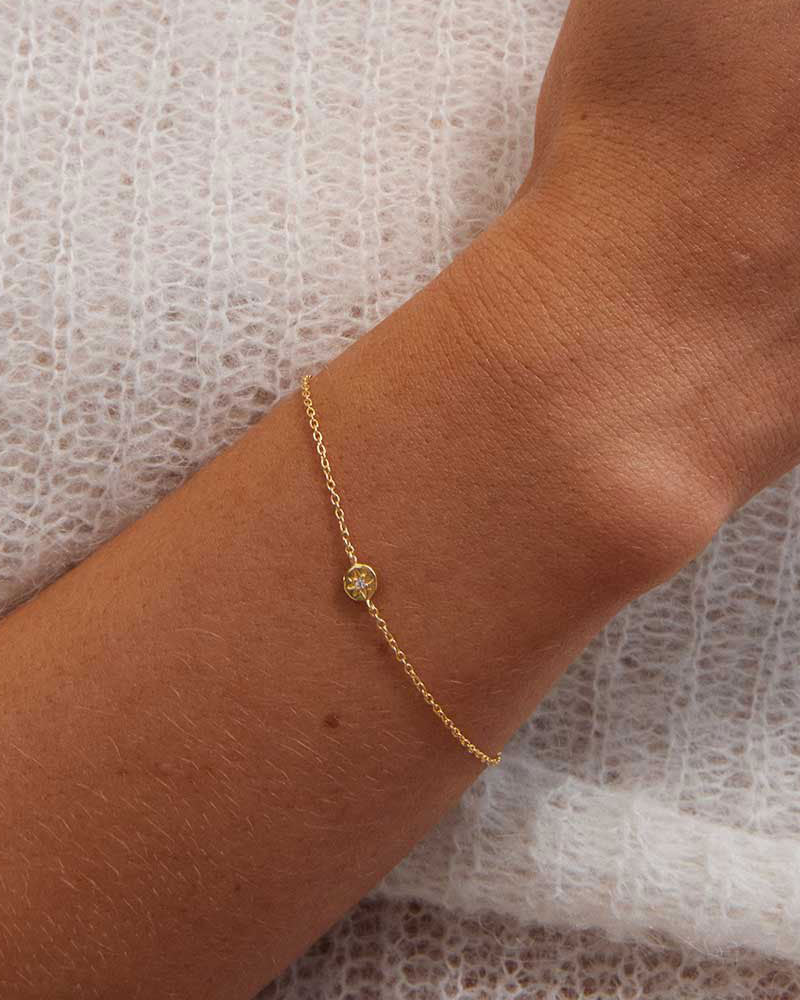 GUIDING STAR BRACELET (18K GOLD VERMEIL)