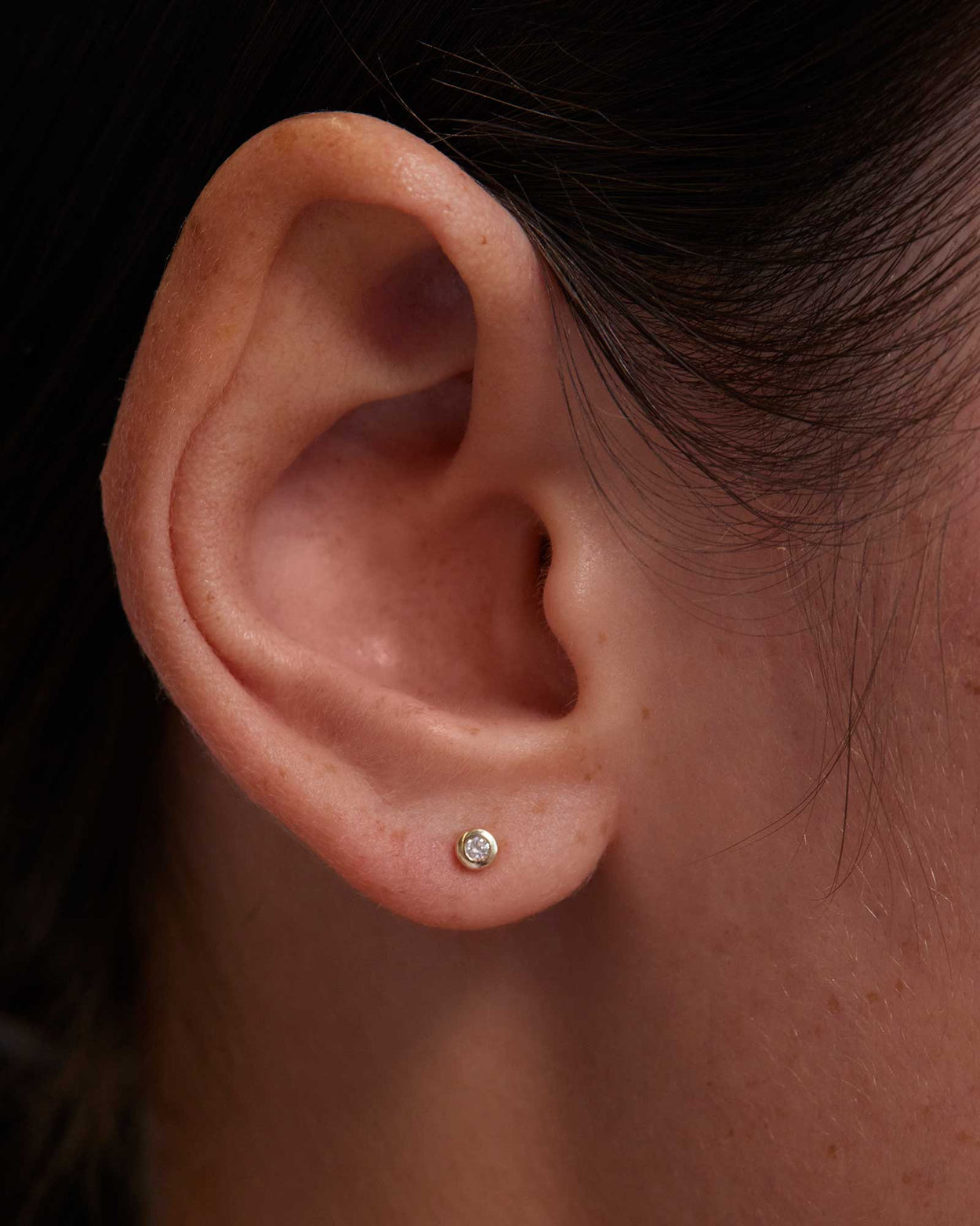 PETITE DIAMOND STUDS (9K GOLD)