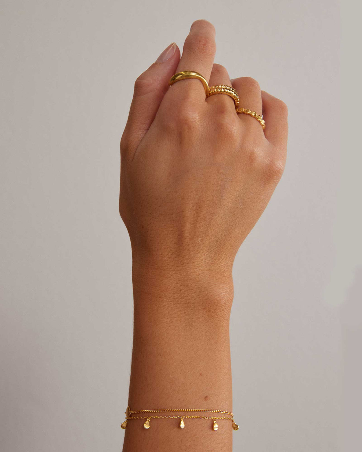 BLOOM BRACELET (18K GOLD VERMEIL)