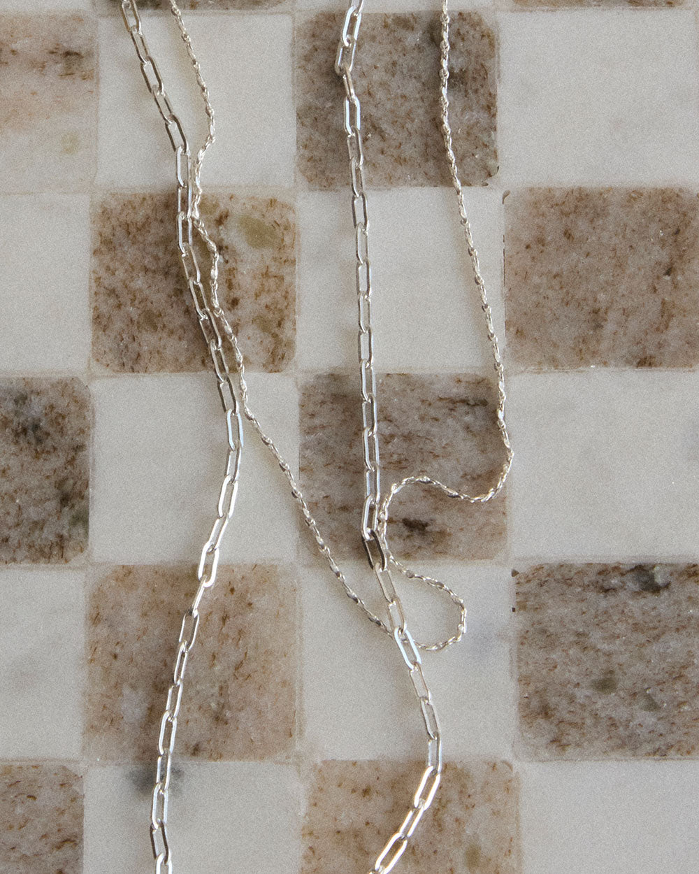RUE CHAIN NECKLACE (STERLING SILVER)