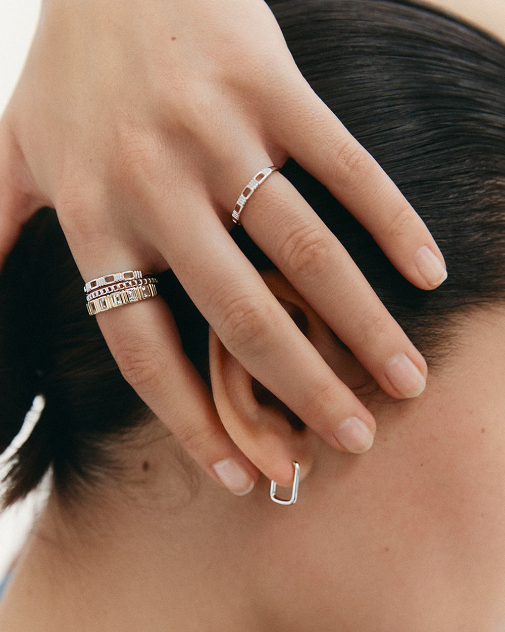 ELEMENTAL CHAIN RING (STERLING SILVER) IMAGE 2