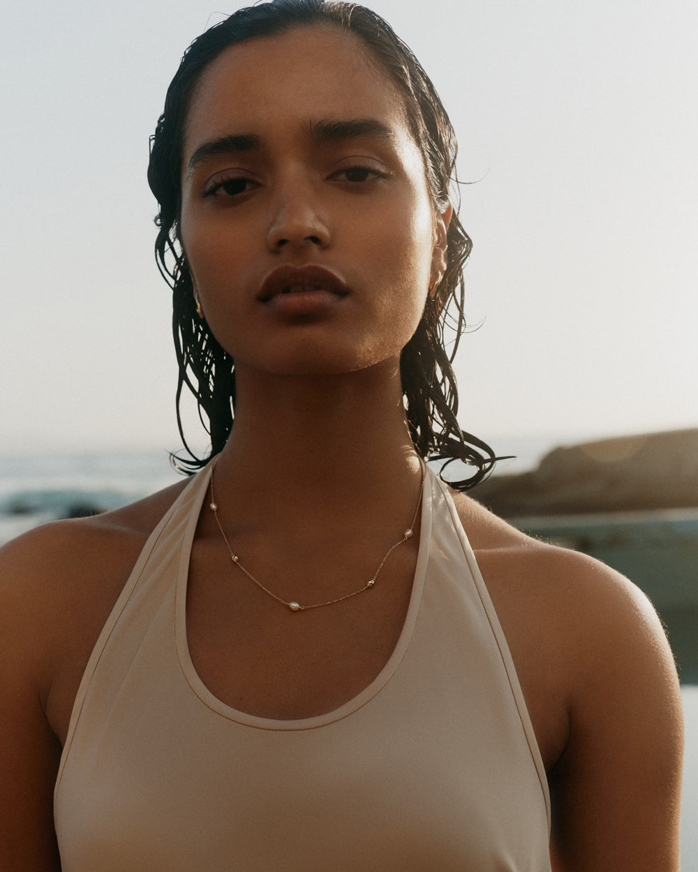 MARIS NECKLACE (18K GOLD VERMEIL) IMAGE 2