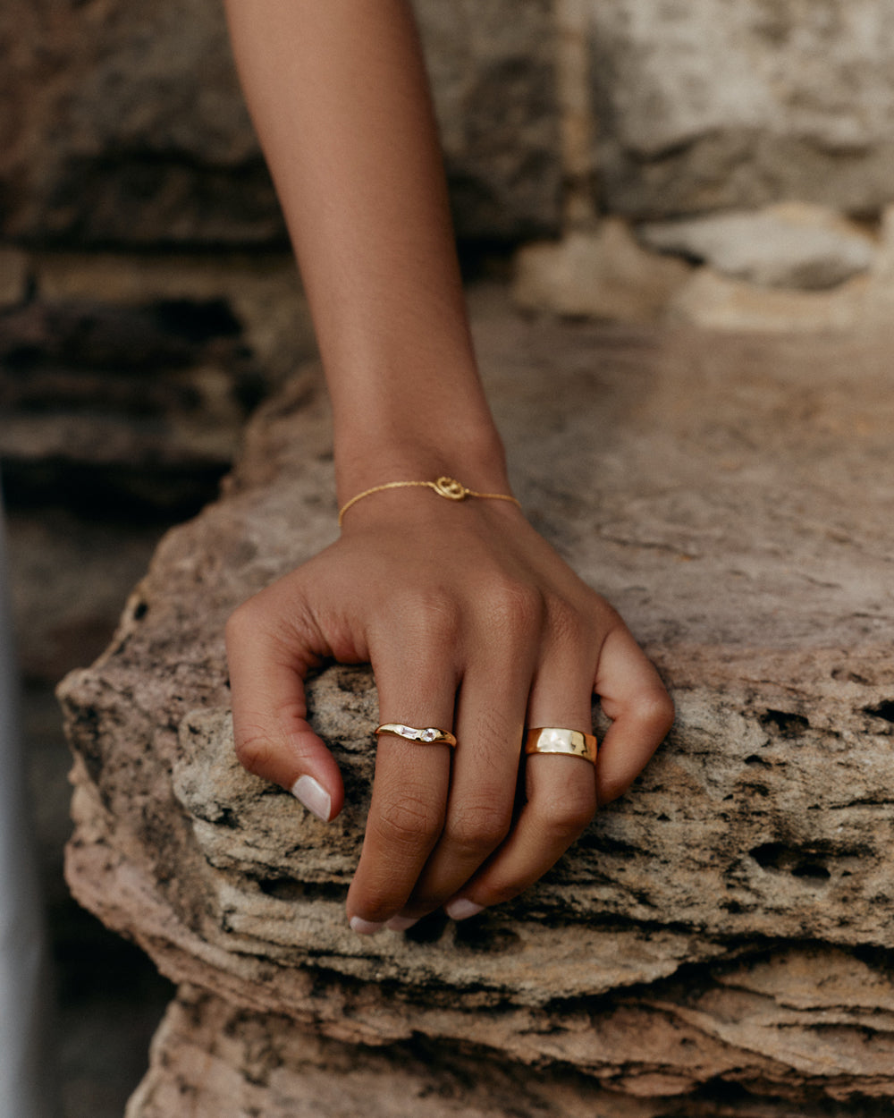 PLACE RING (18K GOLD VERMEIL) IMAGE 3