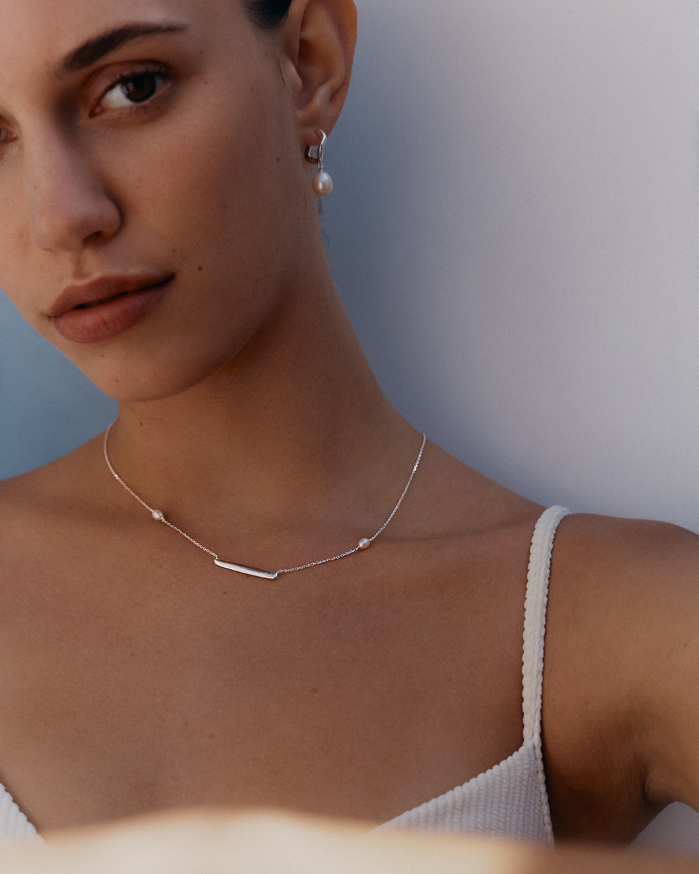 MARIS ENGRAVABLE NECKLACE (STERLING SILVER)