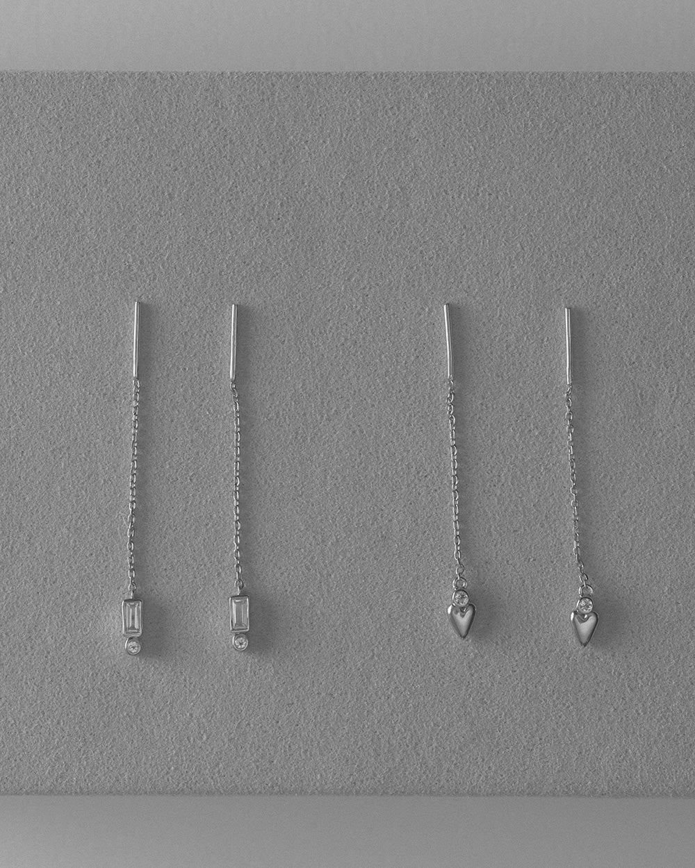 ABODE HEART THREADER (STERLING SILVER)