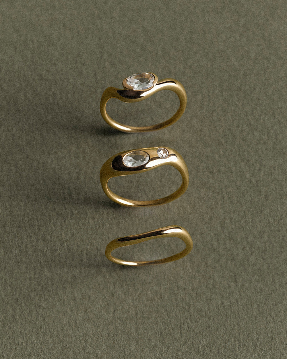 VESSEL RING (18K GOLD PLATED)
