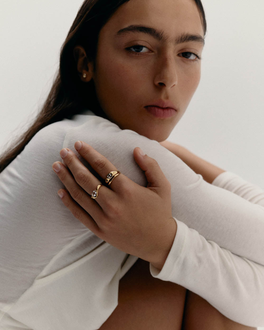 VESSEL RING (18K GOLD PLATED)
