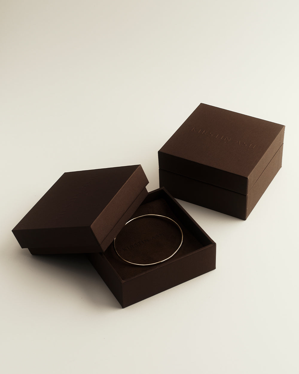 UNFOLD CUFF (RHODIUM PLATED)