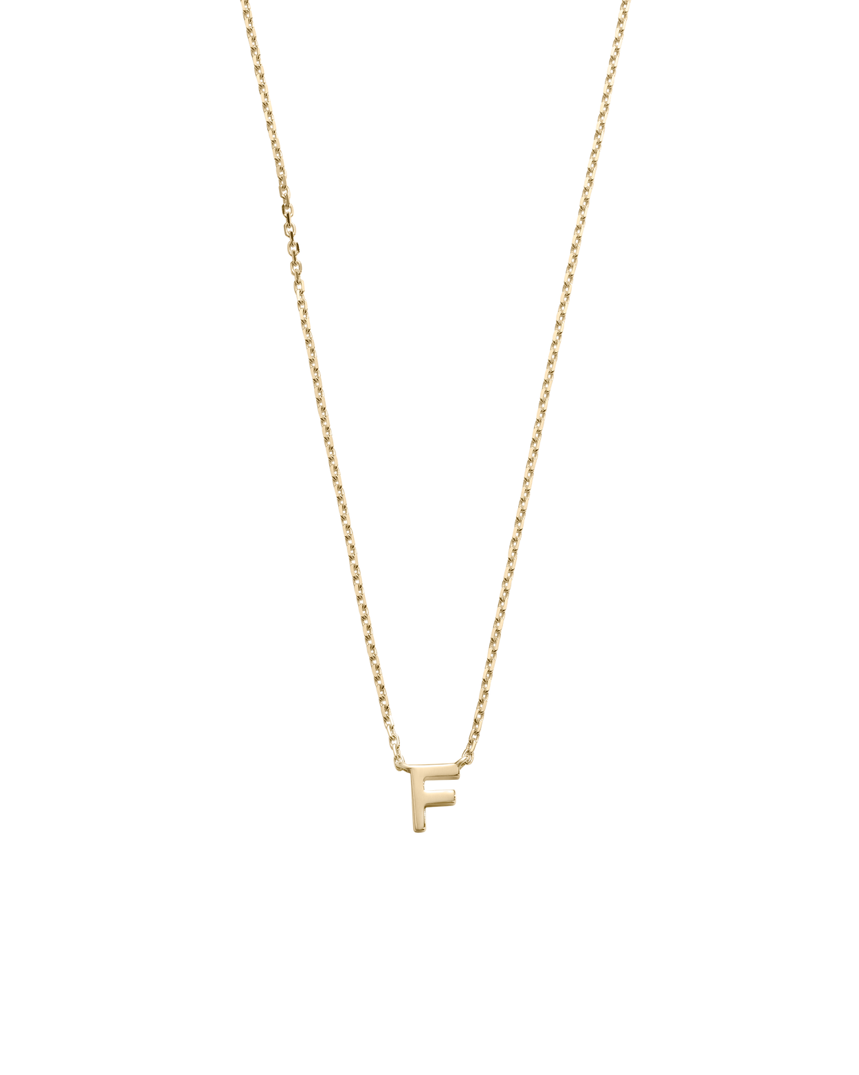 PETITE INITIAL NECKLACE (9K GOLD)