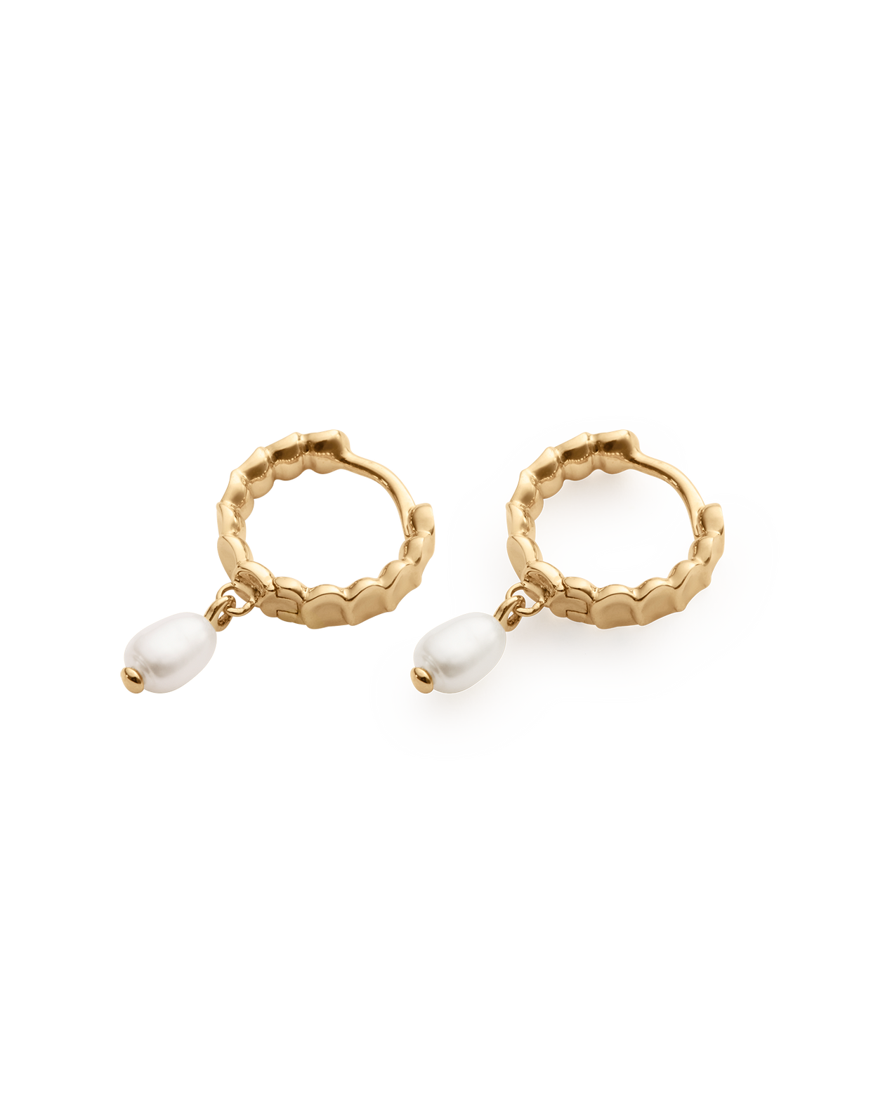 VACATION FINE HOOPS (9K GOLD)