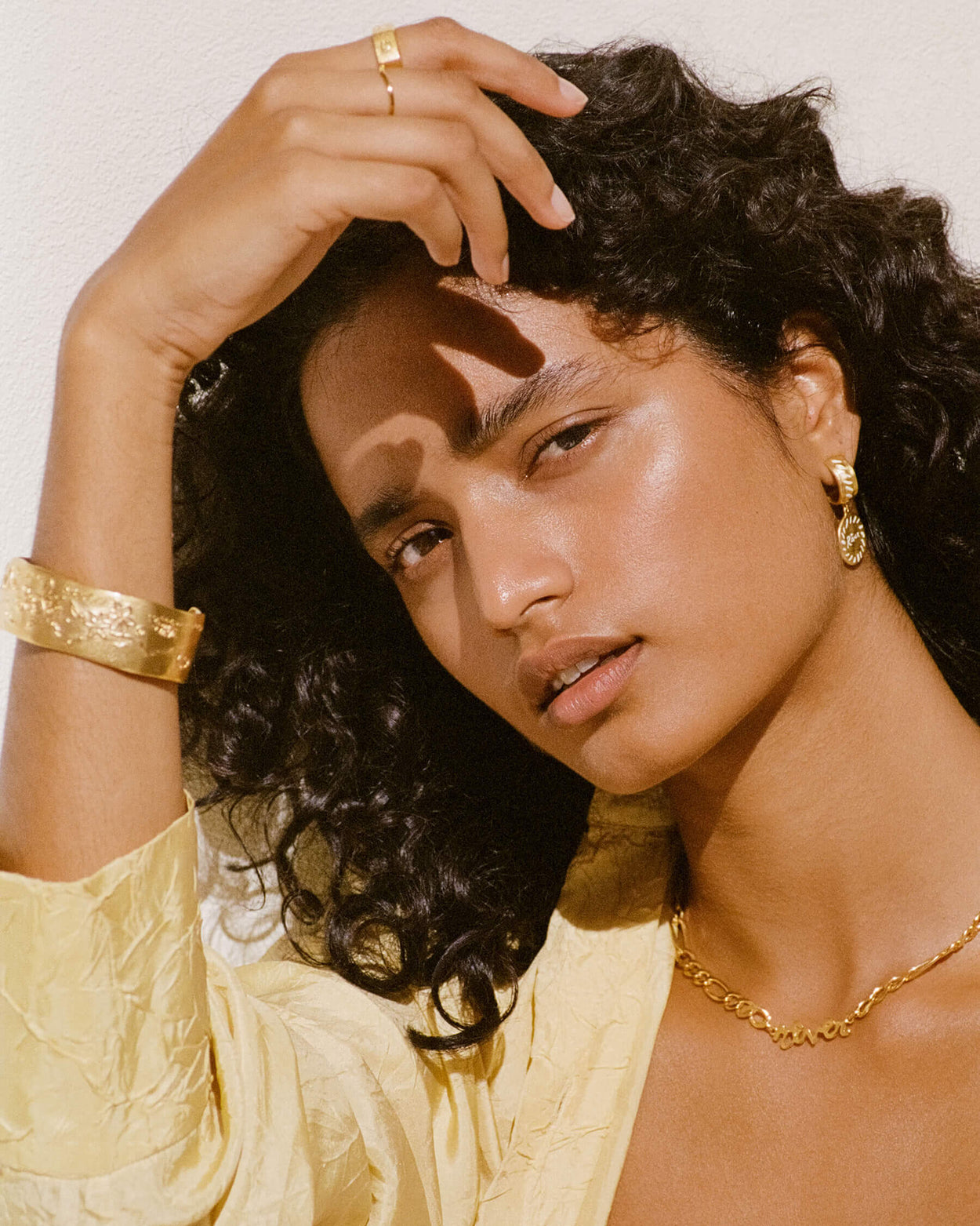 REVER CHAIN NECKLACE (18K GOLD PLATED) IMAGE 3