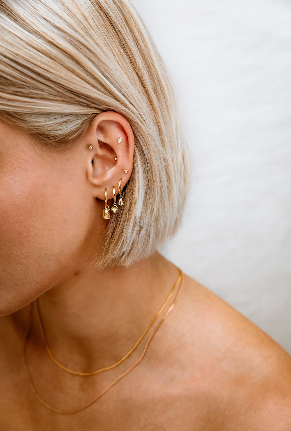 ALIGN HOOPS (18K GOLD PLATED) – KIRSTIN ASH (United States)