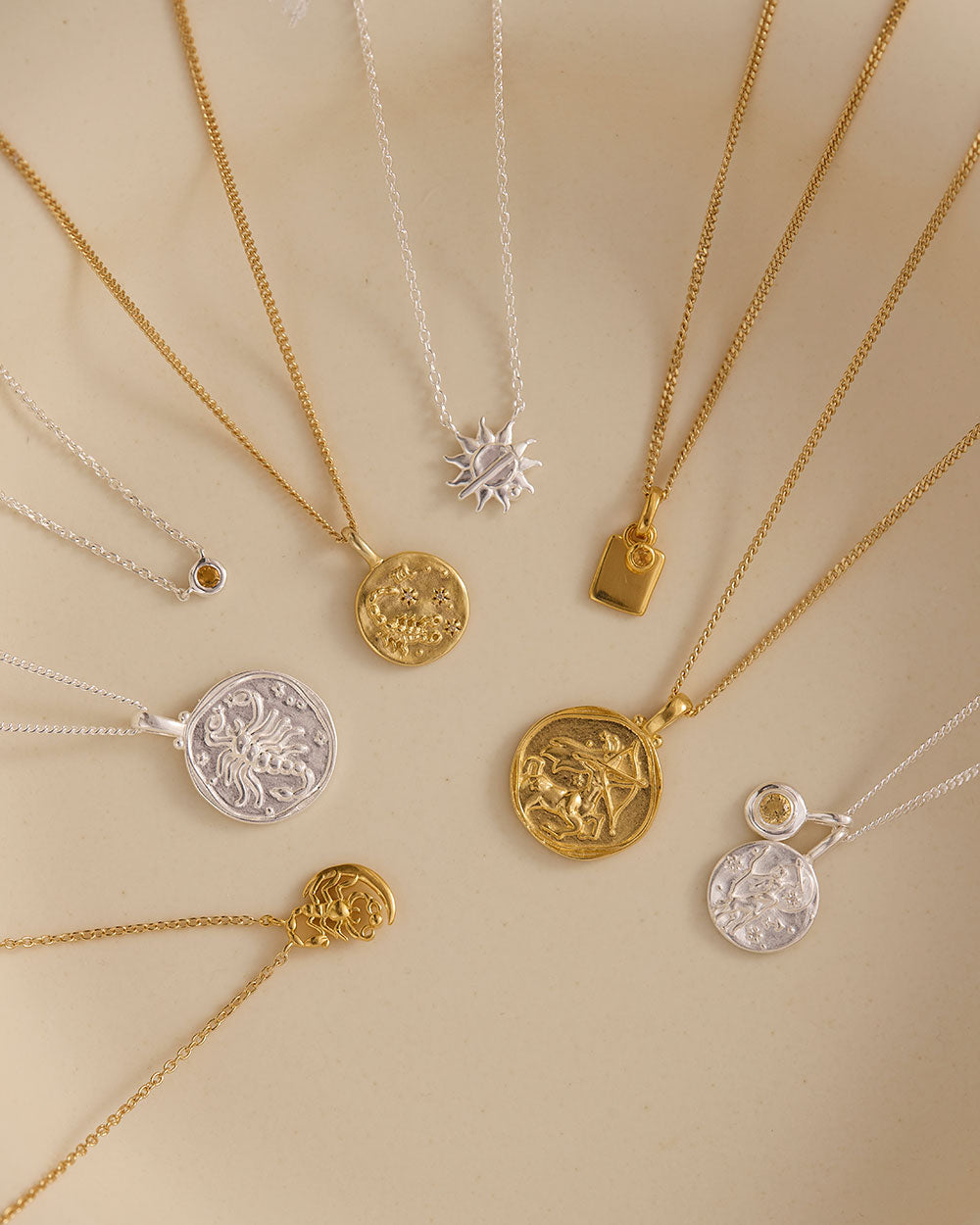 ZODIAC NECKLACE (STERLING SILVER) IMAGE 4