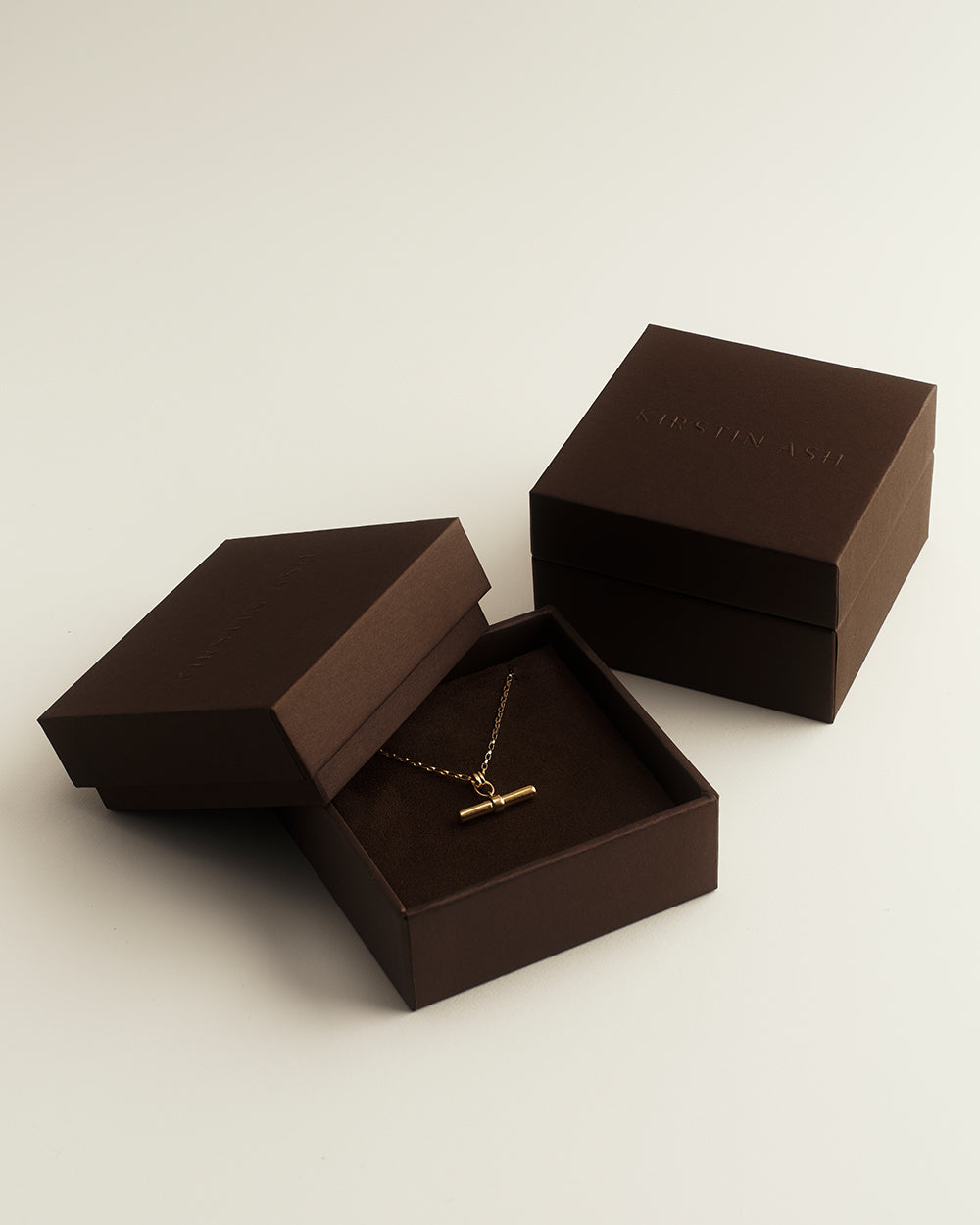 VESSEL LARIAT NECKLACE (18K GOLD PLATED)