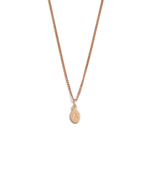 INITIAL NECKLACE A-Z (18K ROSE GOLD VERMEIL) IMAGE 1