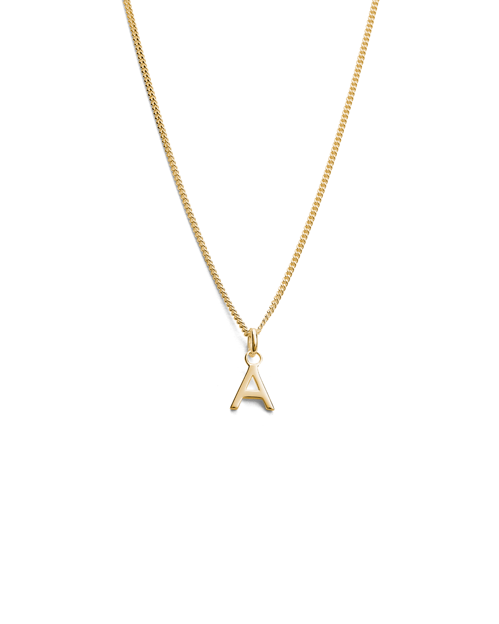 OUTLINE INITIAL NECKLACE A-Z (18K GOLD VERMEIL) – KIRSTIN OUTLINE INITIAL NECKLACE A-Z (18K GOLD VERMEIL) – KIRSTIN