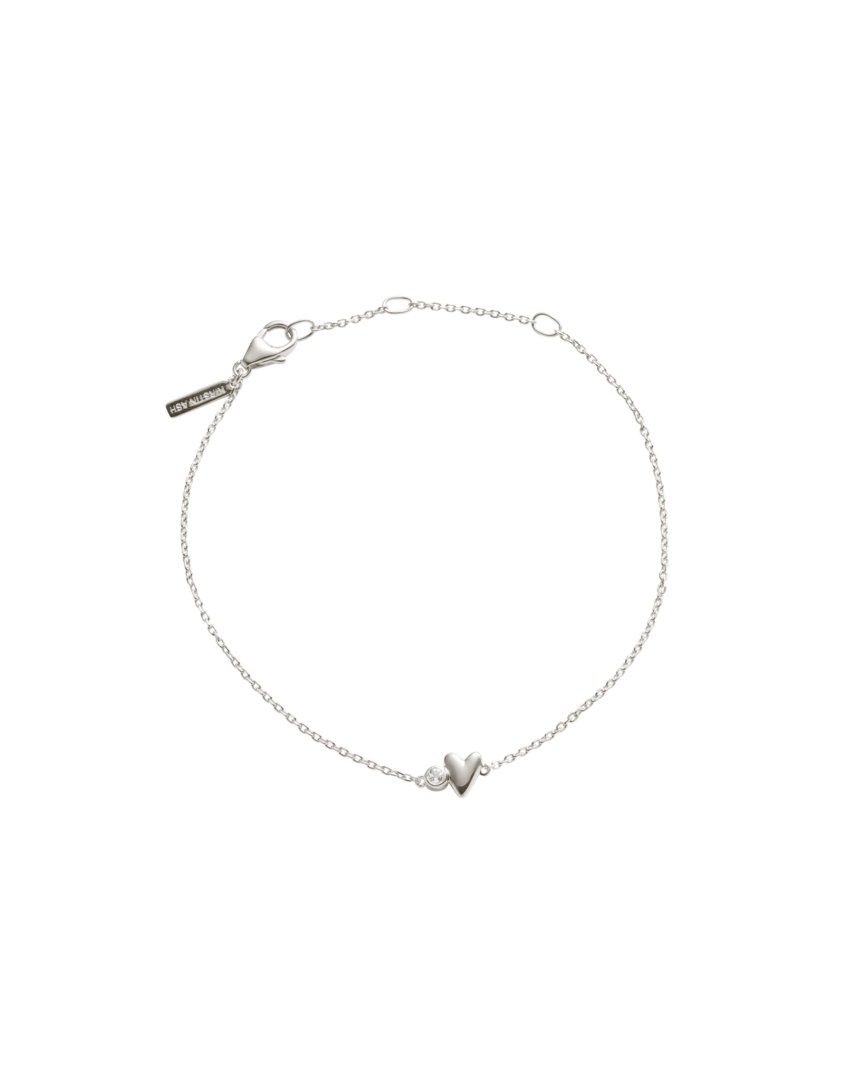 ABODE HEART BRACELET (STERLING SILVER)