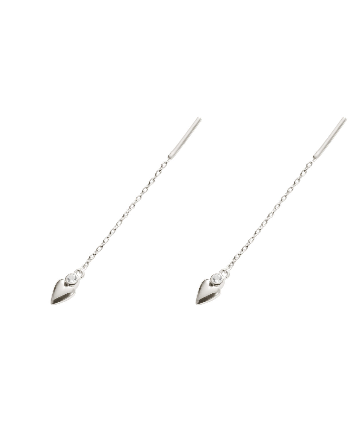 ABODE HEART THREADER (STERLING SILVER)